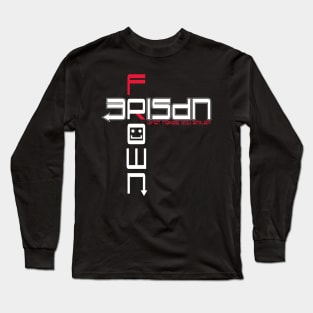 Upside Down Frown Long Sleeve T-Shirt